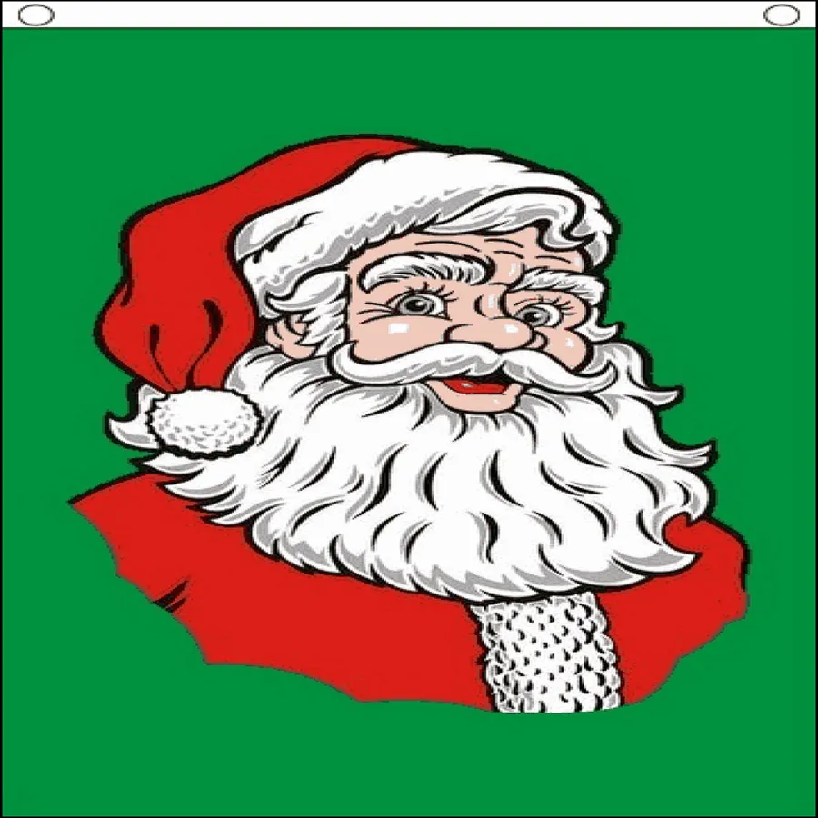 Easter Santa Face Flag-3x5- Valentine — wholesale Seasonal & Holiday by the case