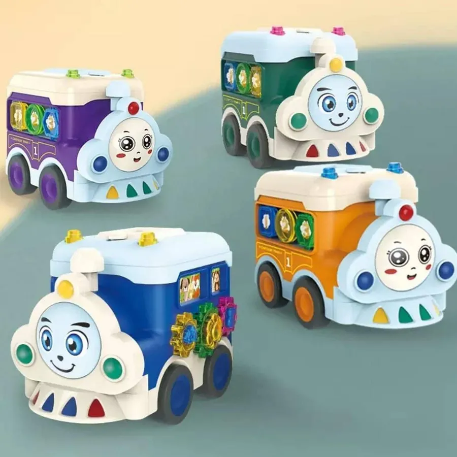 Holiday Inertial Friction Train Stocking Stuffer Kids Toy — wholesale Seasonal & Holiday by the case