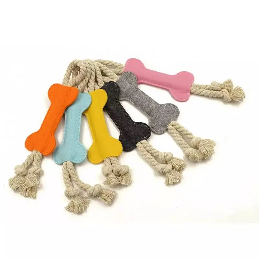 Holiday Bone Shape Soft Plush Dog Toy- Assorted — wholesale Plush & Squishies by the case