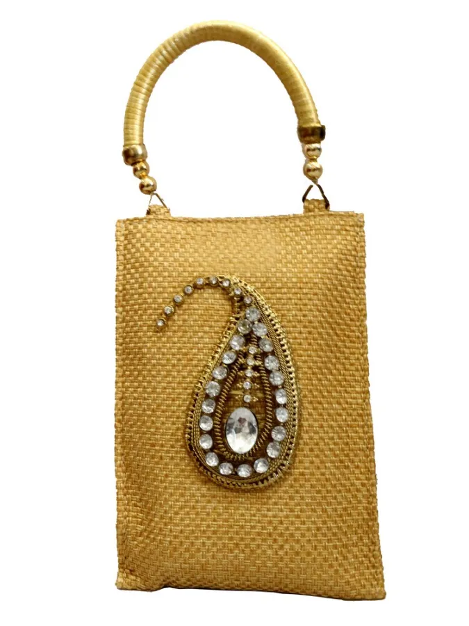 Golden Kairy Clutch Bag With — wholesale Bags & Backpacks by the case