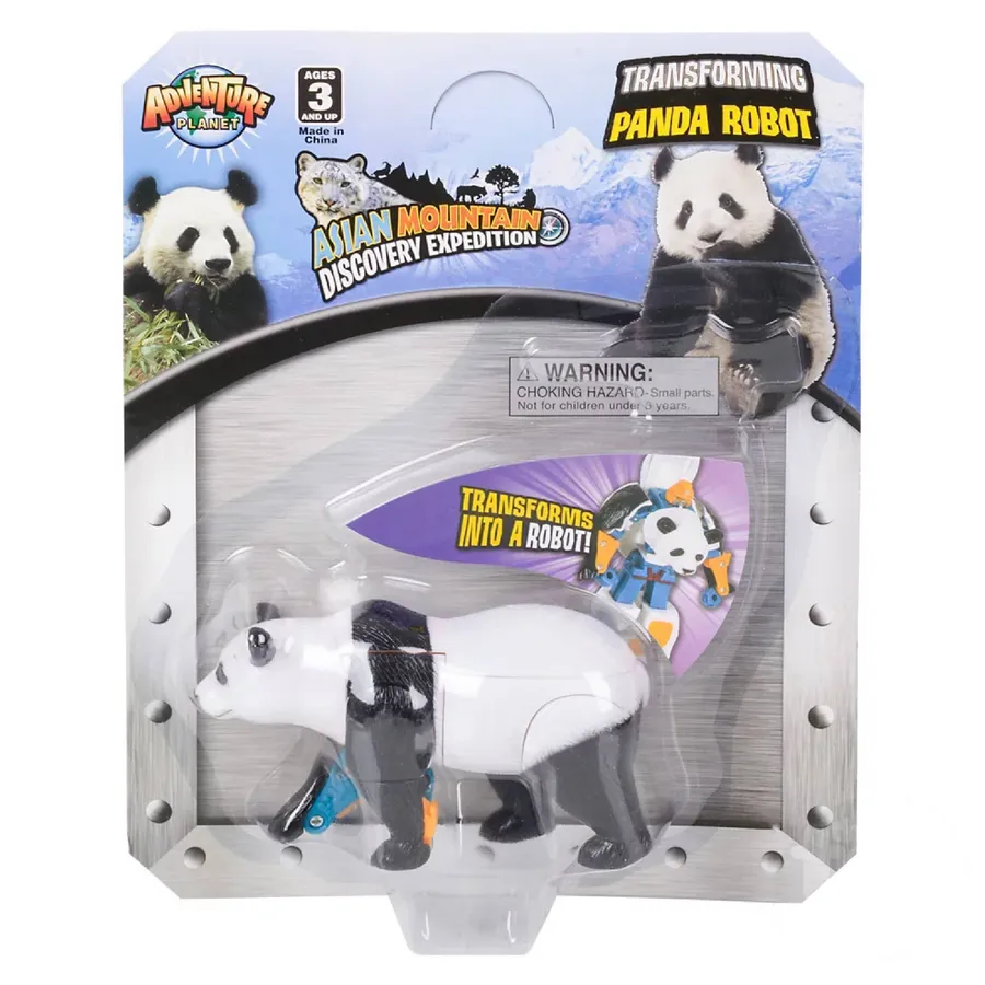 Panda Robot Action Figure Transformable In Bulk — wholesale Toys & Games by the case