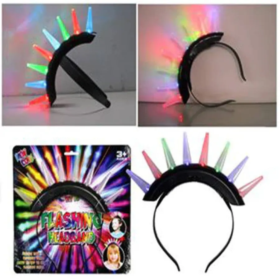 LED Light Up Fiber Optic Headband In Bulk — wholesale Apparel & Accessories by the case