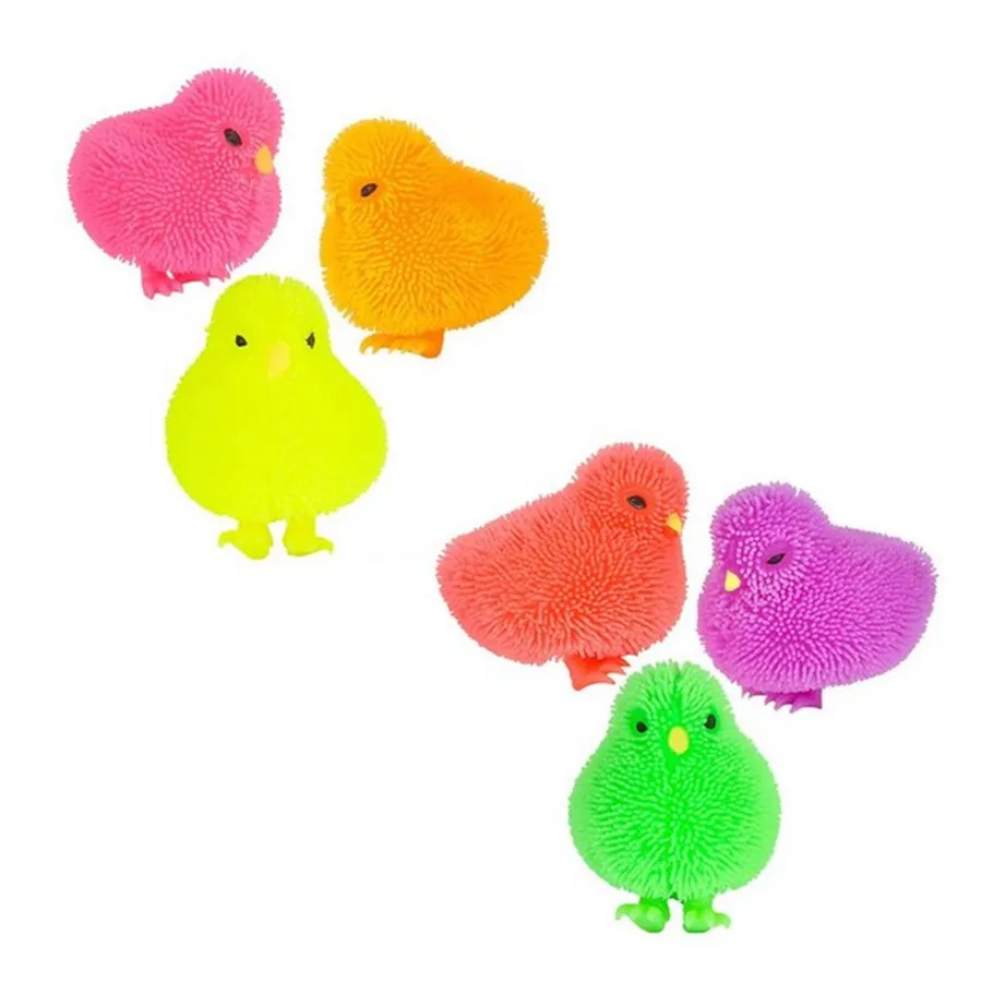 Cute Chicken Puffer Figure: Squeezable a Keeraft Home Gifts — wholesale Toys & Games by the case