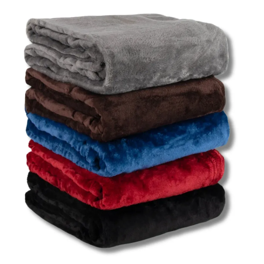 50" x 60" Teddy Fleece Throw Winter Holiday Blankets — wholesale Seasonal & Holiday by the case