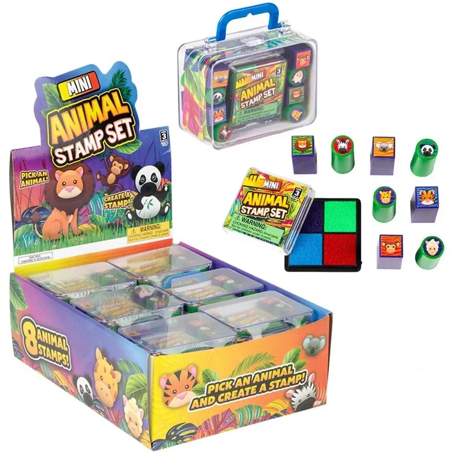Mini Animal Stamps Kids Toys In Bulk — wholesale Toys & Games by the case
