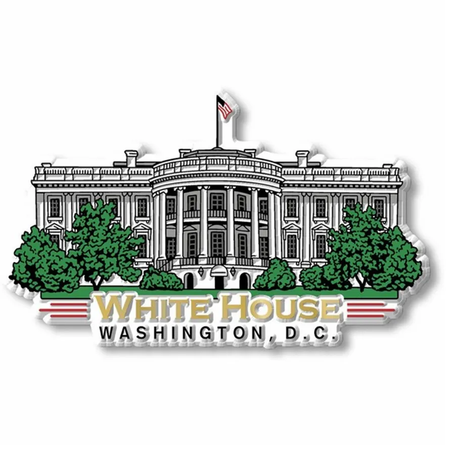 Keeraft White House Magnet Flexible Rubb Keeraft Home Gifts — wholesale Toys & Games by the case