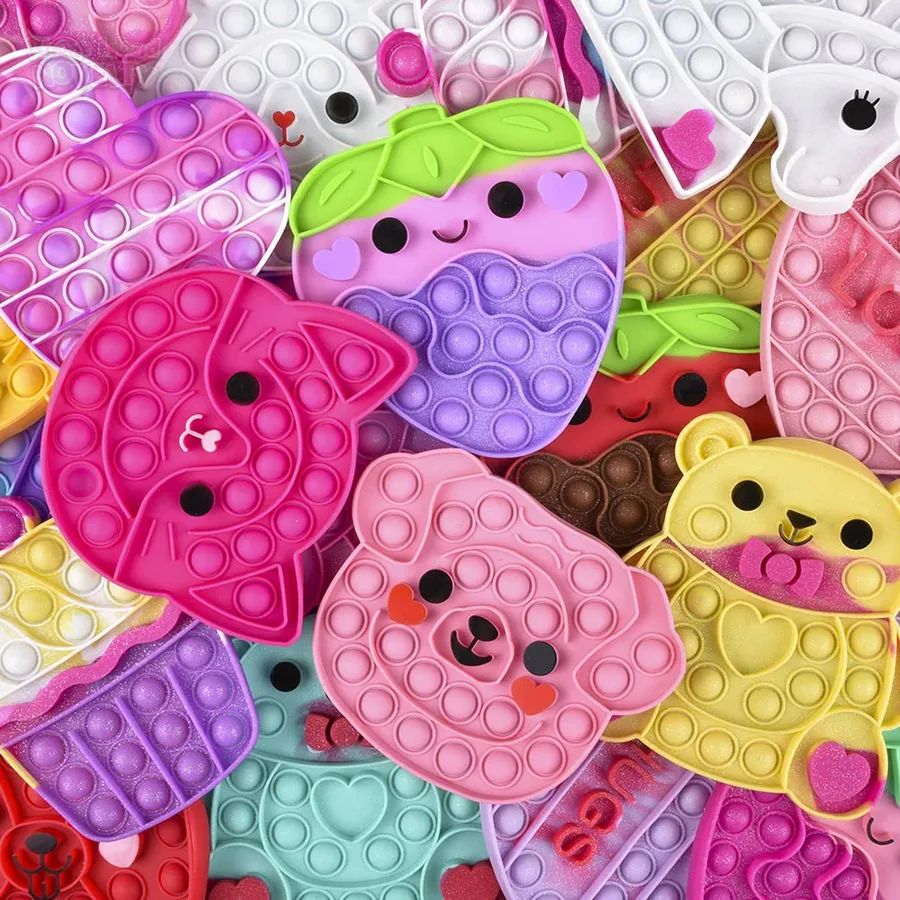 Halloweens Fidget Bubble Popper Kids Toys - Assorted — wholesale Fidgets & Sensory by the case