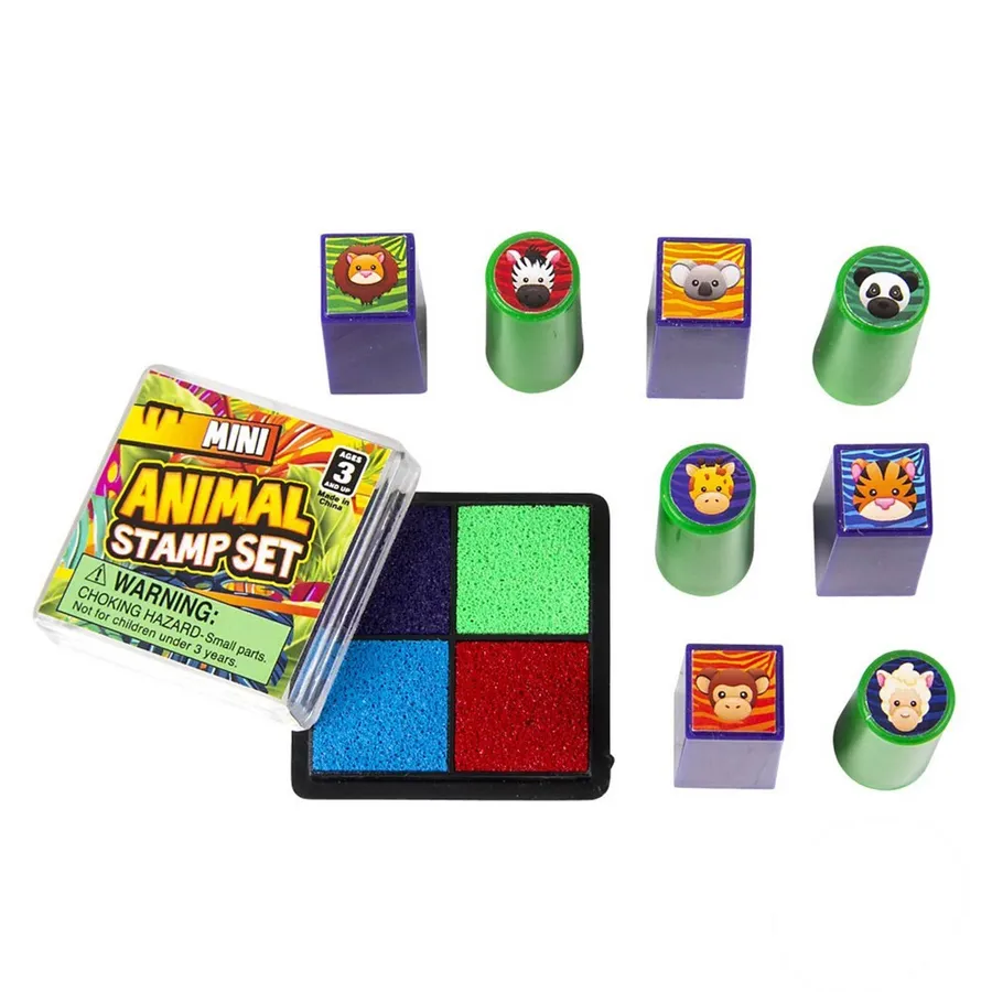 Mini Animal Stamps Kids Toys In Bulk — wholesale Toys & Games by the case