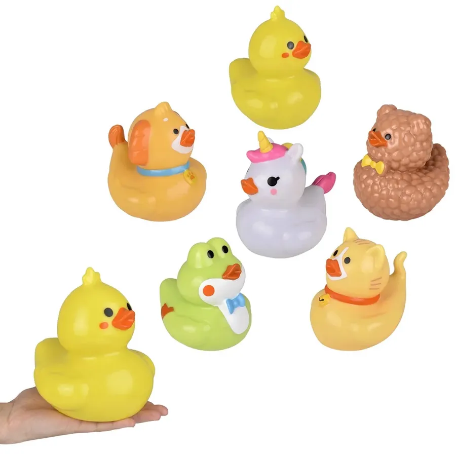 Jumbo Animal Rubber Duckies For Kids - Assorted — wholesale Beauty & Personal Care by the case
