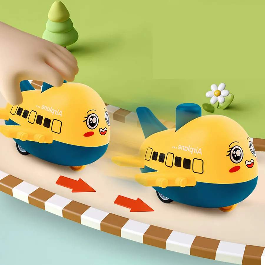 Wind up Press and Go Airplane Kids Toy — wholesale Toys & Games by the case