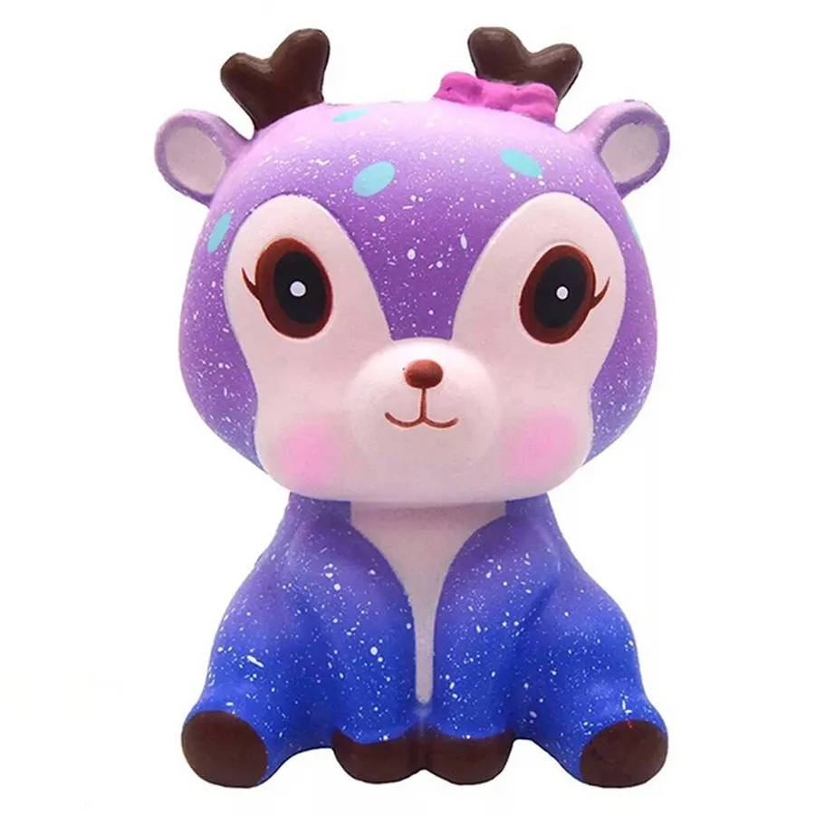 Squishy Cute Cartoon Sky Deer Kids Toy- In Bulk — wholesale Plush & Squishies by the case