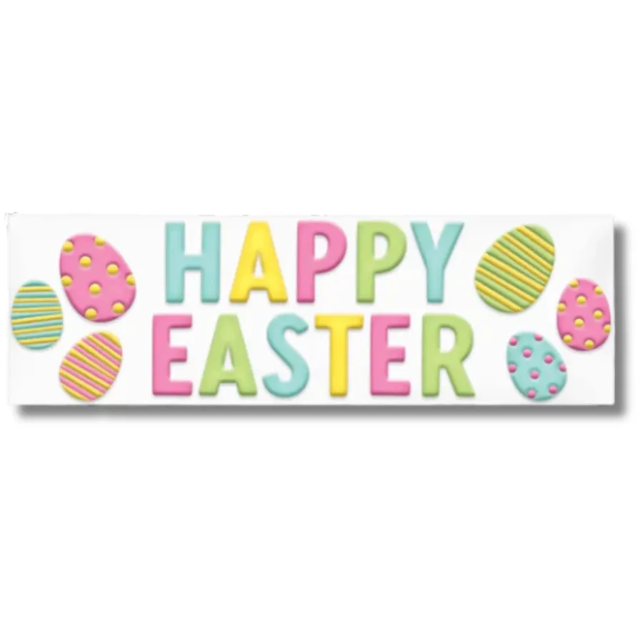 Happy Easter Gel Cling — wholesale Seasonal & Holiday by the case
