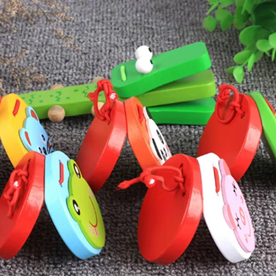Wooden Cartoon Musical Instruments For Kids — wholesale Toys & Games by the case