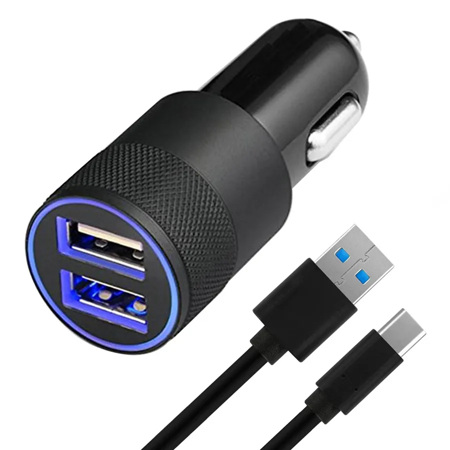 2.1 Amp Output 2 USB Port Car Charger — wholesale Tech & Gadgets by the case