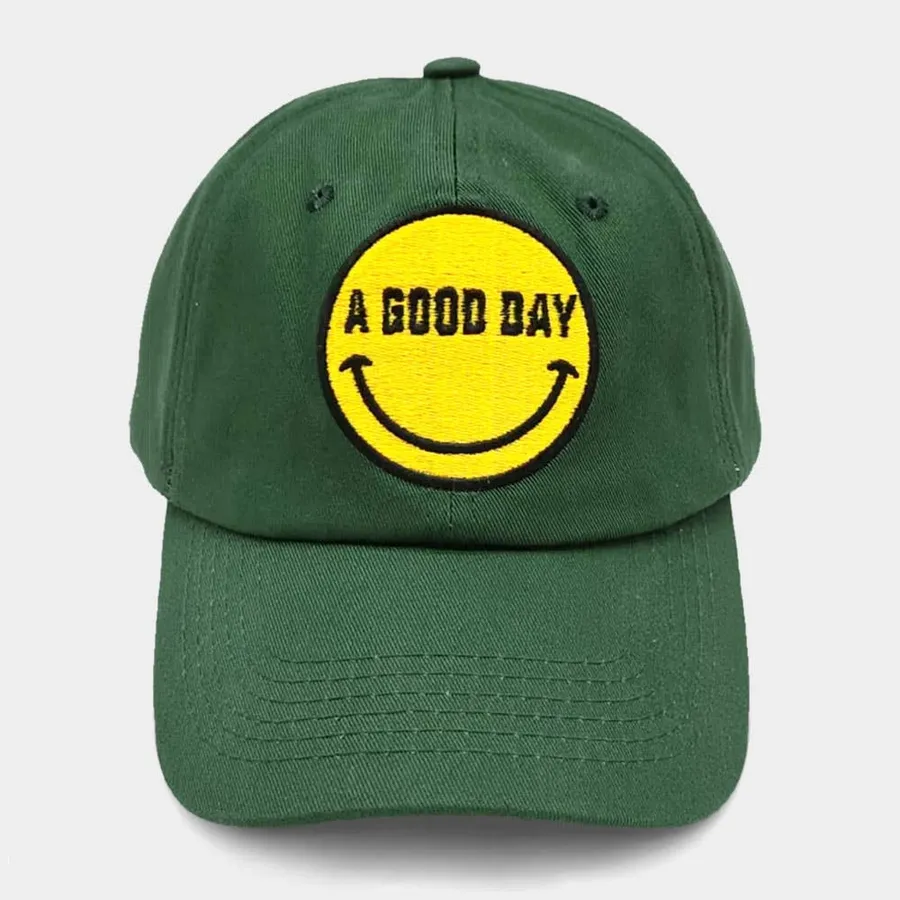 Smile Patterned Baseball Cap - Assorted — wholesale Apparel & Accessories by the case