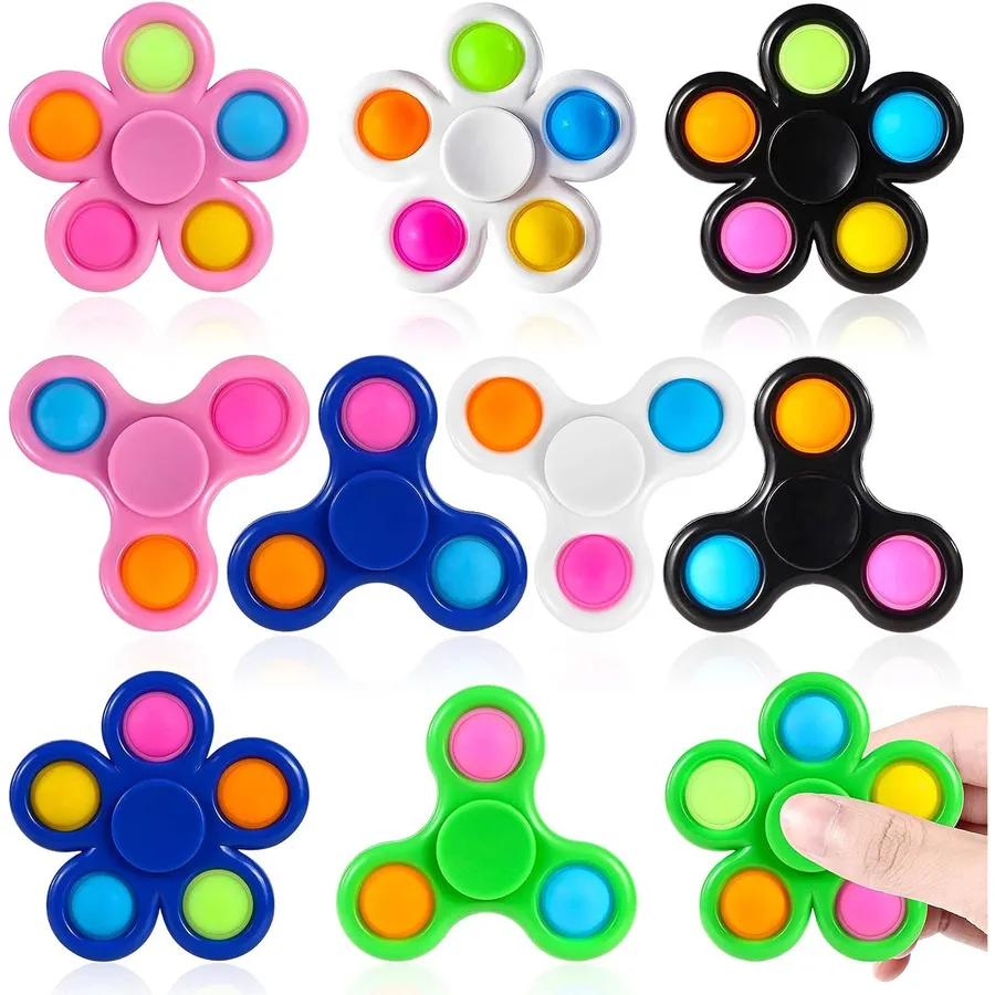 Spinner Fidget Anxiety Kids Toys- Assorted — wholesale Fidgets & Sensory by the case