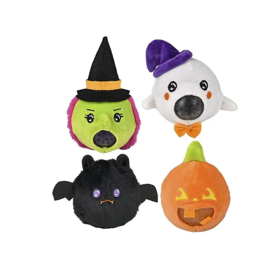Halloween Squeezy Plush Bead Kids Toy - Assorted — wholesale Plush & Squishies by the case