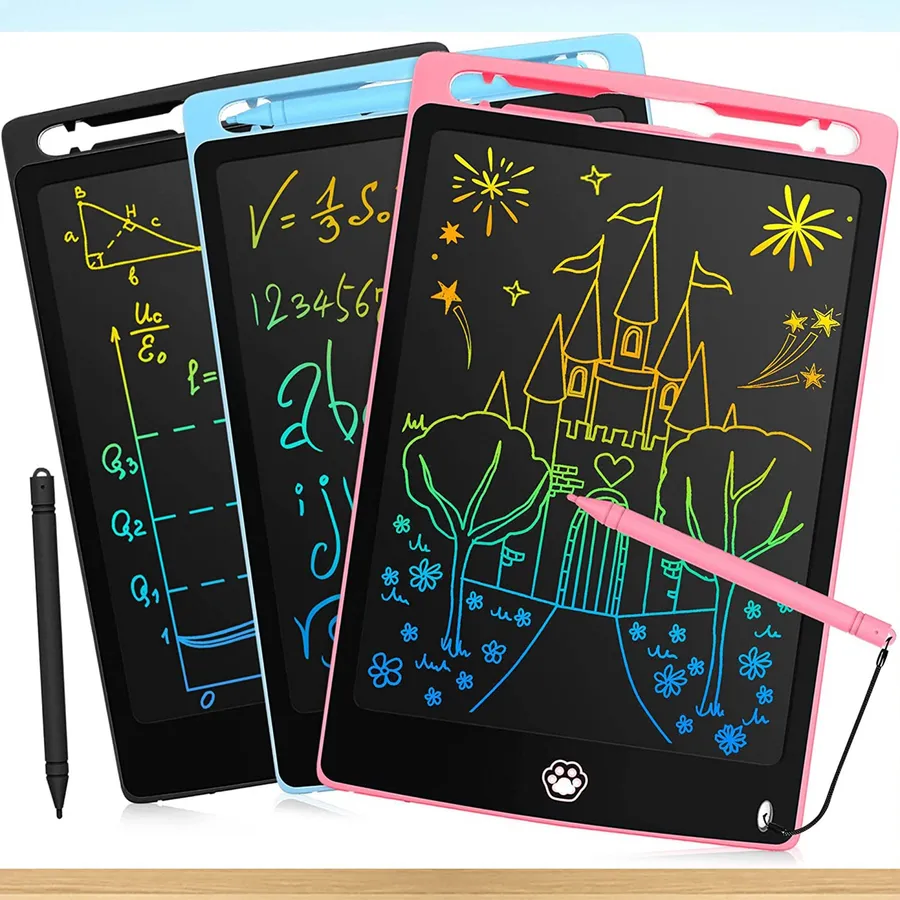LCD Writing & Drawing Board for Kids- Assorted — wholesale Stationery & Office by the case