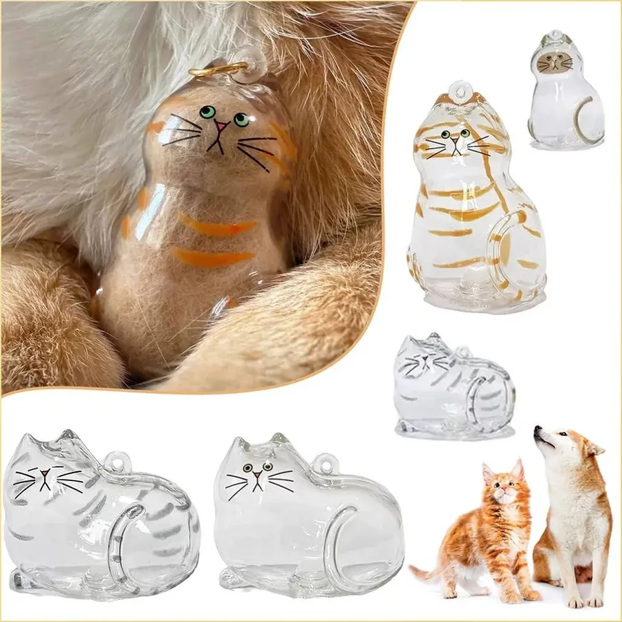 Portable Cat Hair Remover Keychain | Pet Brush — wholesale Keychains & Charms by the case