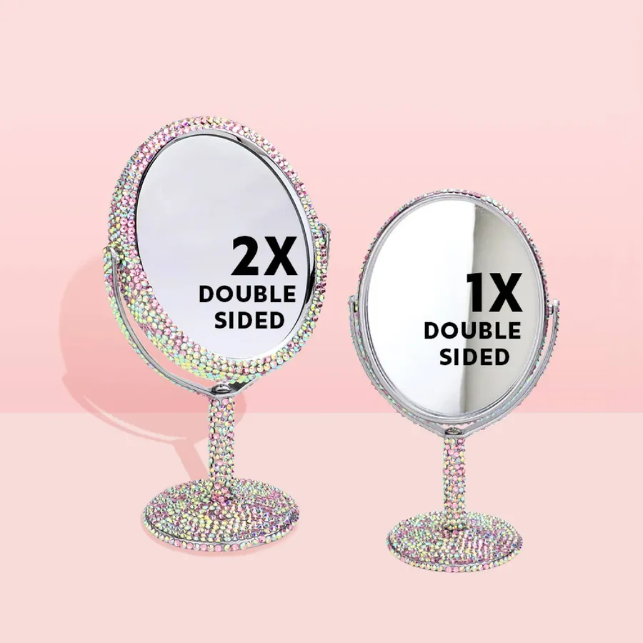 DoubleSided Mirror with Table StandHome Décor — wholesale Home & Décor by the case