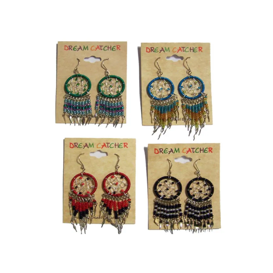 Dream Catcher Earrings (Set of 12) Christmas — wholesale Seasonal & Holiday by the case