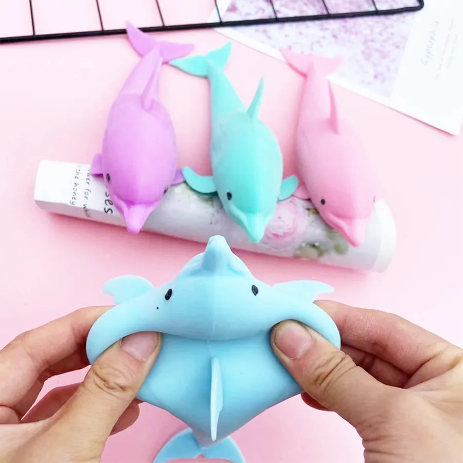 Sand Filled Dolphin Fidget Toy In Bulk — wholesale Fidgets & Sensory by the case