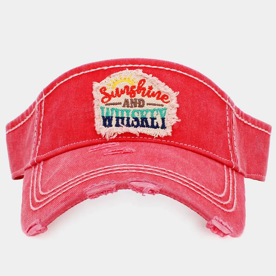 Solid Vintage Visor Hat For Women's - Assorted — wholesale Apparel & Accessories by the case