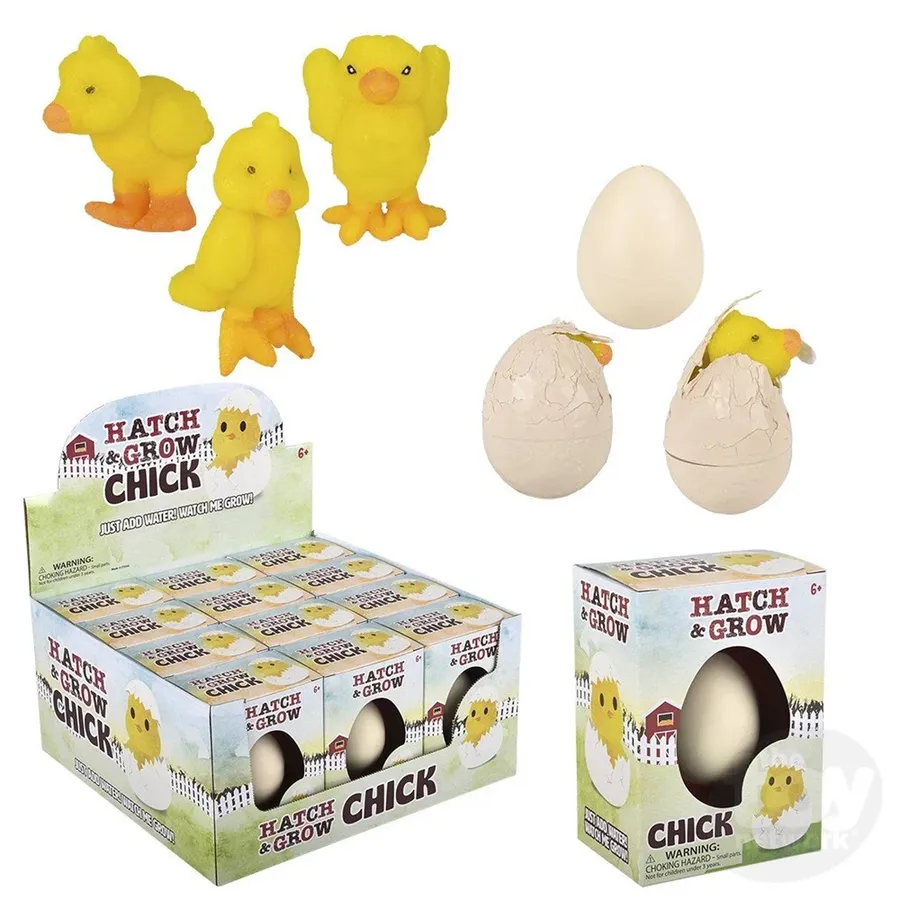 Small Hatch And Grow Chick Egg Kids Toy For Kids — wholesale Apparel & Accessories by the case