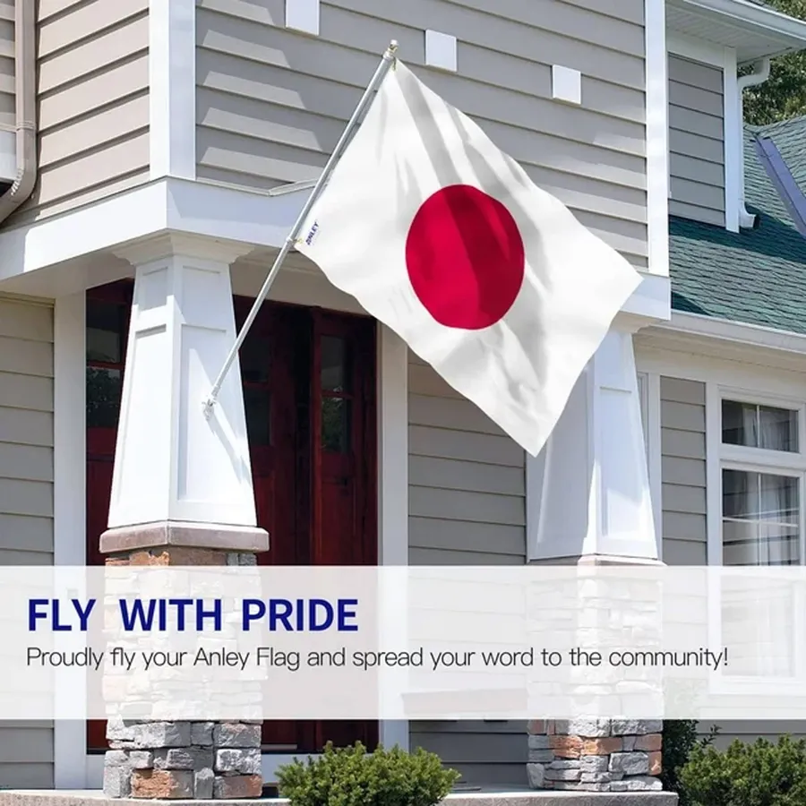 Japan Country Durable High-Quality Polyester Flag — wholesale Home & Décor by the case
