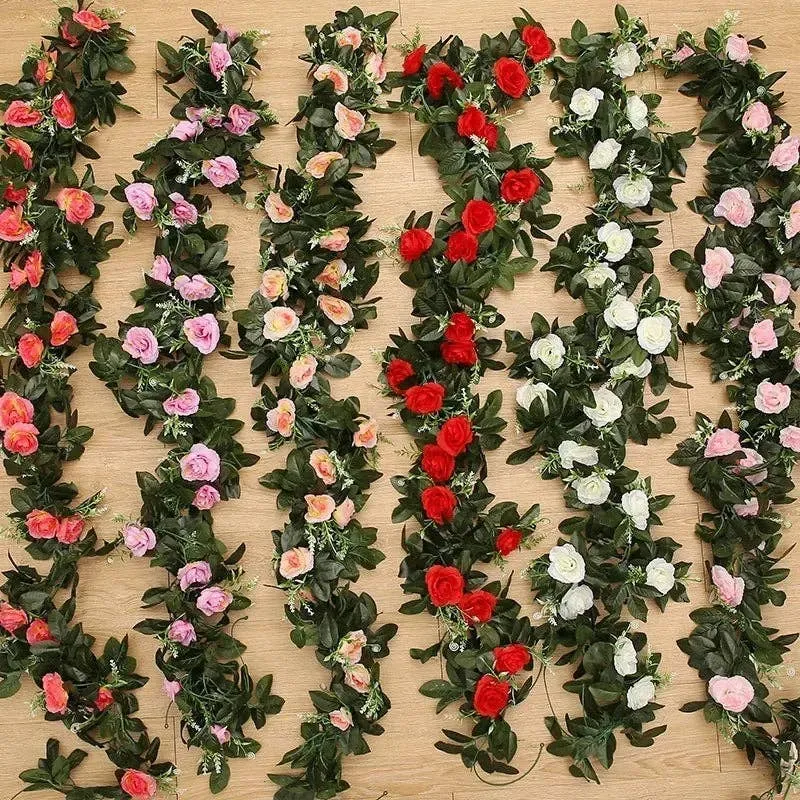 Hanging Silk Flowers Romantic Wedding Home Décor — wholesale Home & Décor by the case