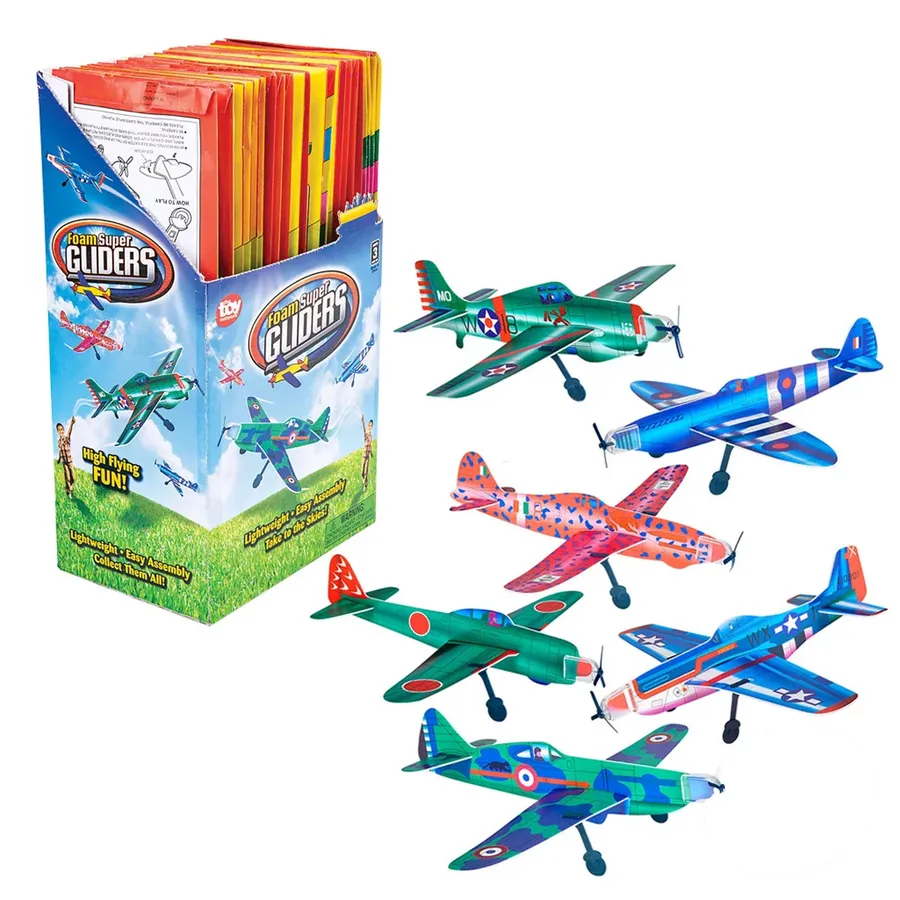 Glider Foam Airplanes For Kids — wholesale Toys & Games by the case