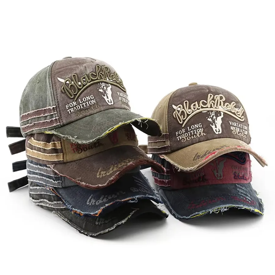 Letter Embroidery Baseball Caps For Men's - Assorted — wholesale Apparel & Accessories by the case