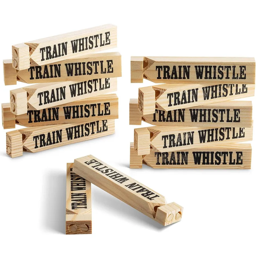 Easter Wooden Train Whistles Kids Toy — wholesale Seasonal & Holiday by the case