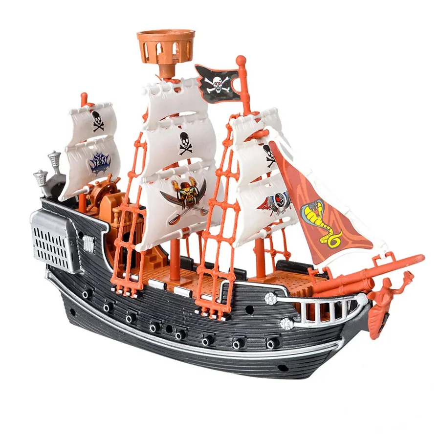 Pirate Boat Play Set — wholesale Toys & Games by the case