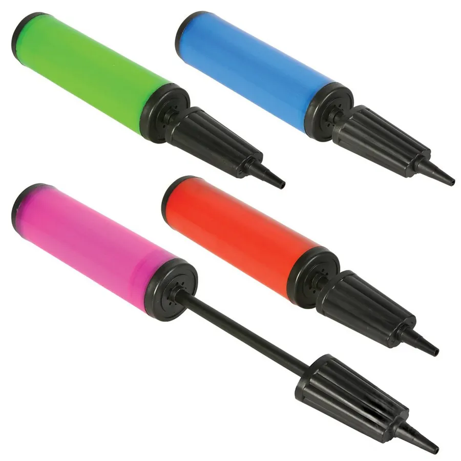 Balloon Pump For Kids In Bulk - Assorted — wholesale Party & Gifts by the case