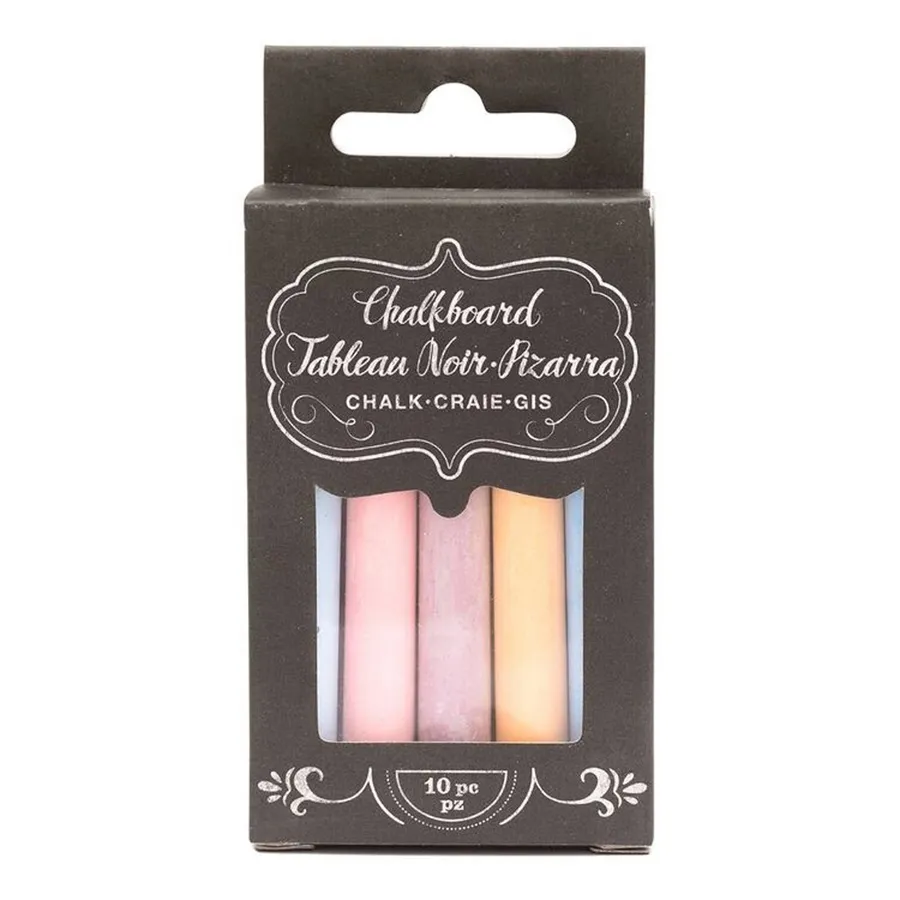 Chalk Stick Set - Creative Sidewalk Art Kit Vibrant Colored — wholesale Stationery & Office by the case
