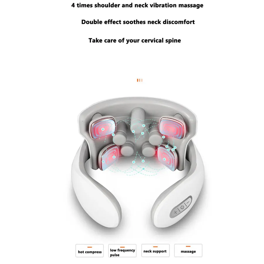 Rechargeable Neck Massager — Gullee Self-Care — wholesale Tech & Gadgets by the case