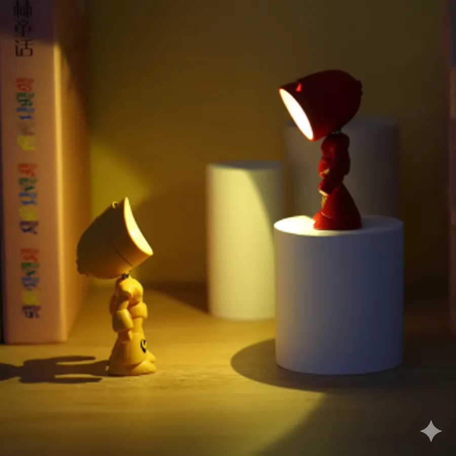 Kids Cartoon Desk Lamp – Mini Night Light Gift Decor — wholesale Home & Décor by the case