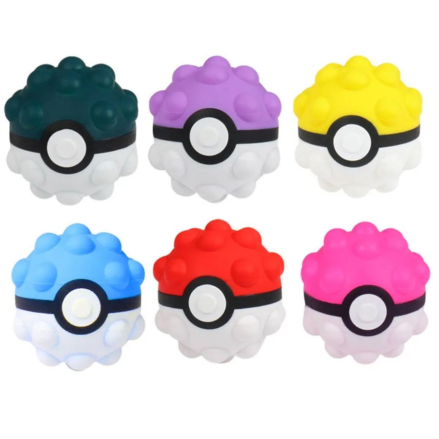 Fidget Sensory Toy Kids Cartoon Ball Popper - Squishy Toys Squeeze Ball Assorted — wholesale Fidgets & Sensory by the case