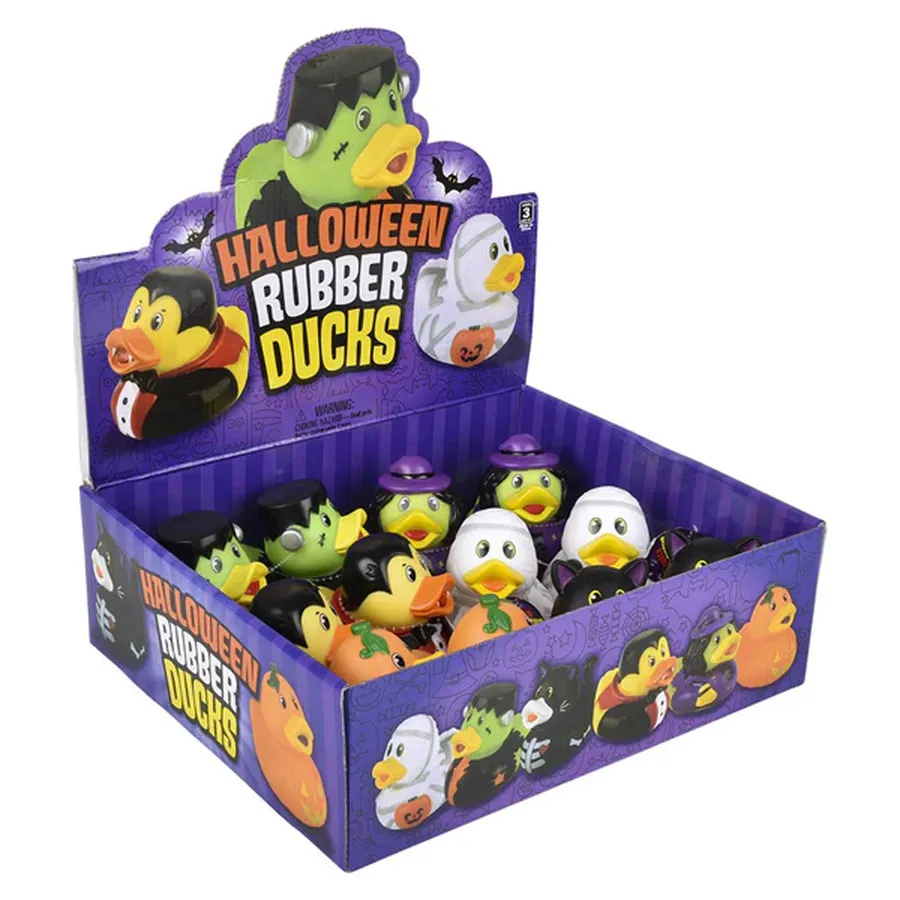 Rubber Ducks Fidget Kids Toy- Assorted — wholesale Fidgets & Sensory by the case