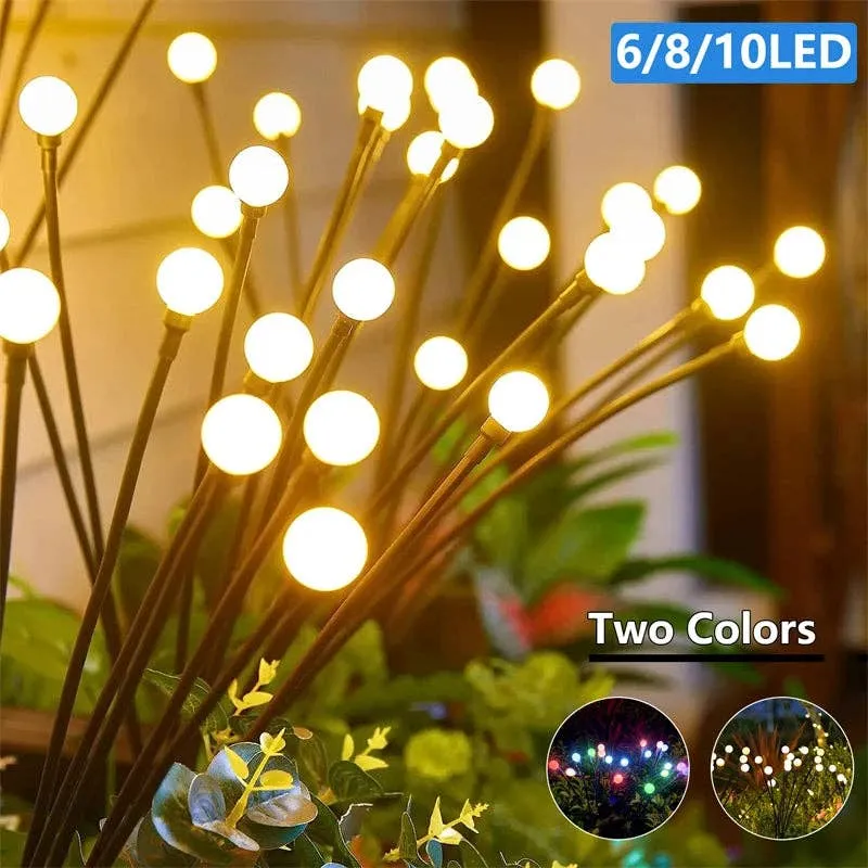 Solar Firefly Garden Lights - Lawn Lamps Home Holiday Decor — wholesale Seasonal & Holiday by the case