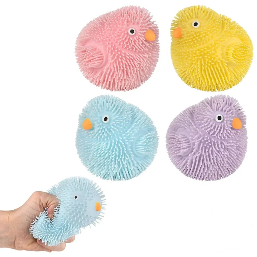 Puffer Chick Squishy Kids Toy - Assorted — wholesale Plush & Squishies by the case