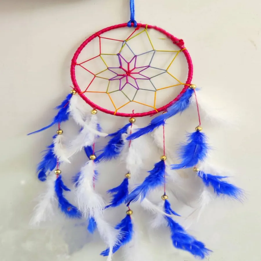Wholesale Decorative Handmade Cotton Multicolor Dream Catcher (Sold by 10 PCS) — wholesale Home & Décor by the case