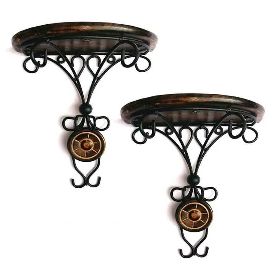 Wooden Fancy Wall Bracket/Shelf — wholesale Home & Décor by the case