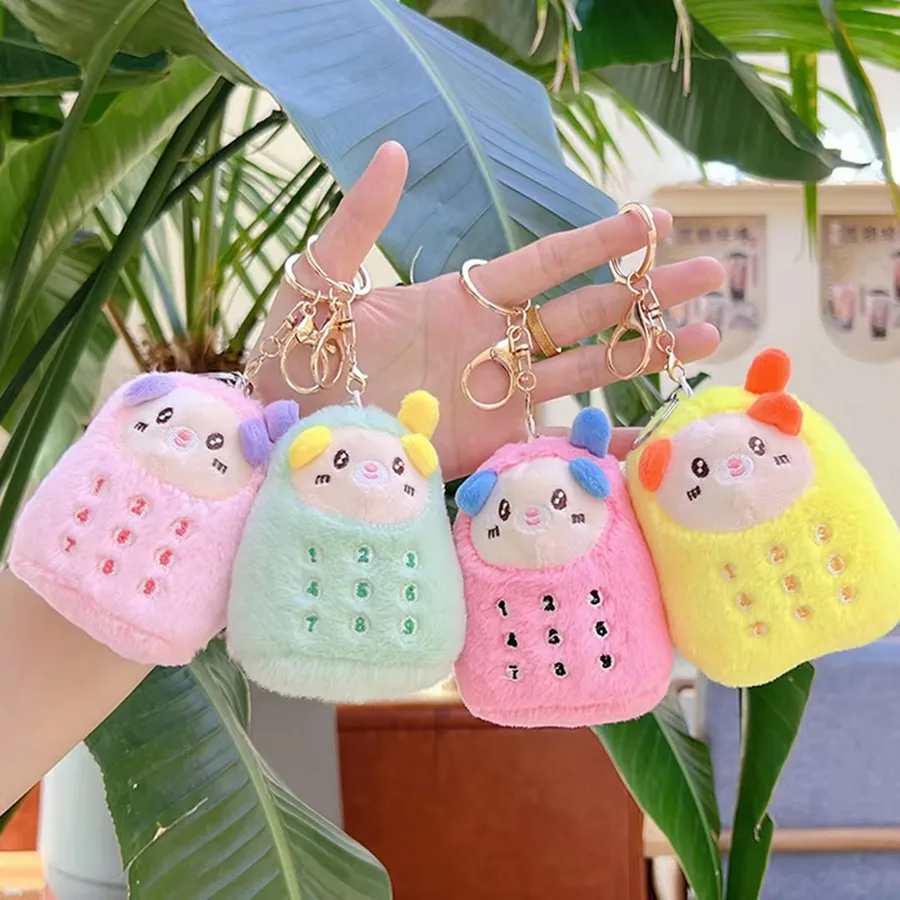 Cute Plush Mobile Phone Pendant Keychain — wholesale Plush & Squishies by the case
