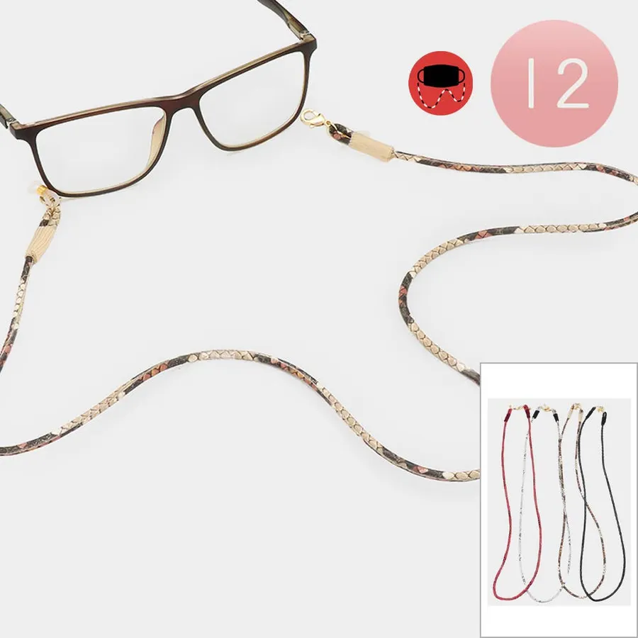 Patterned Lanyard Mask Chains / Glasses Chains — wholesale Keychains & Charms by the case