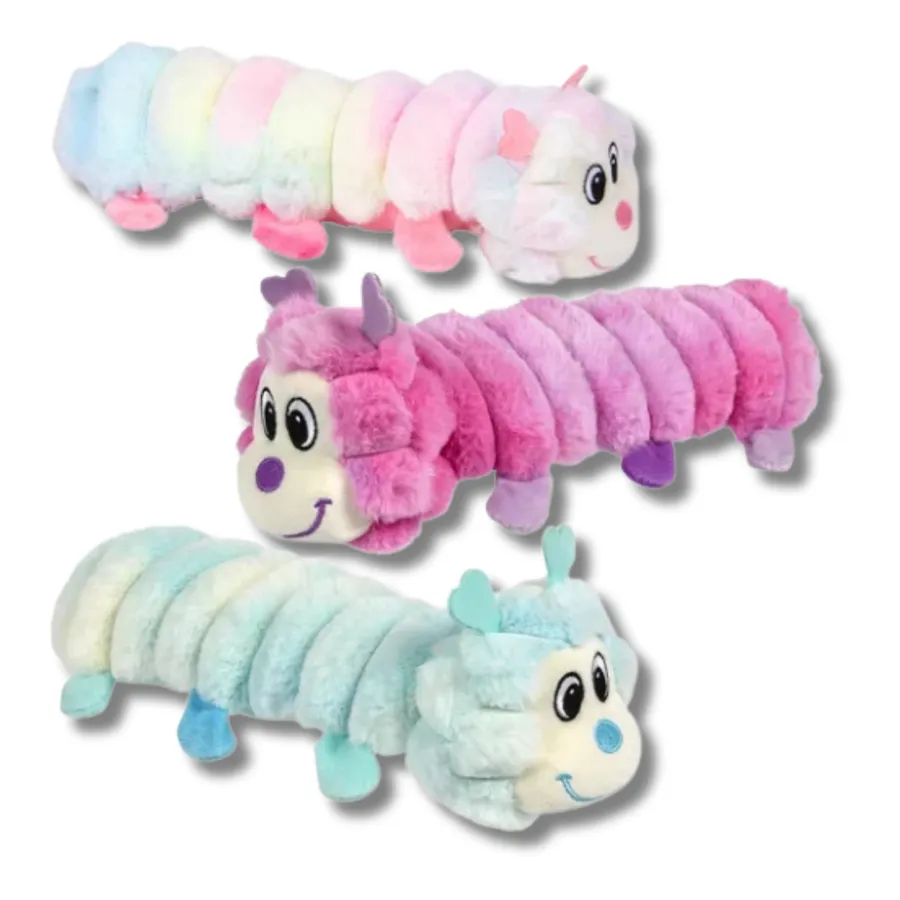 Soft Plush Stuffed Caterpillar For Kids - Assorted — wholesale Plush & Squishies by the case