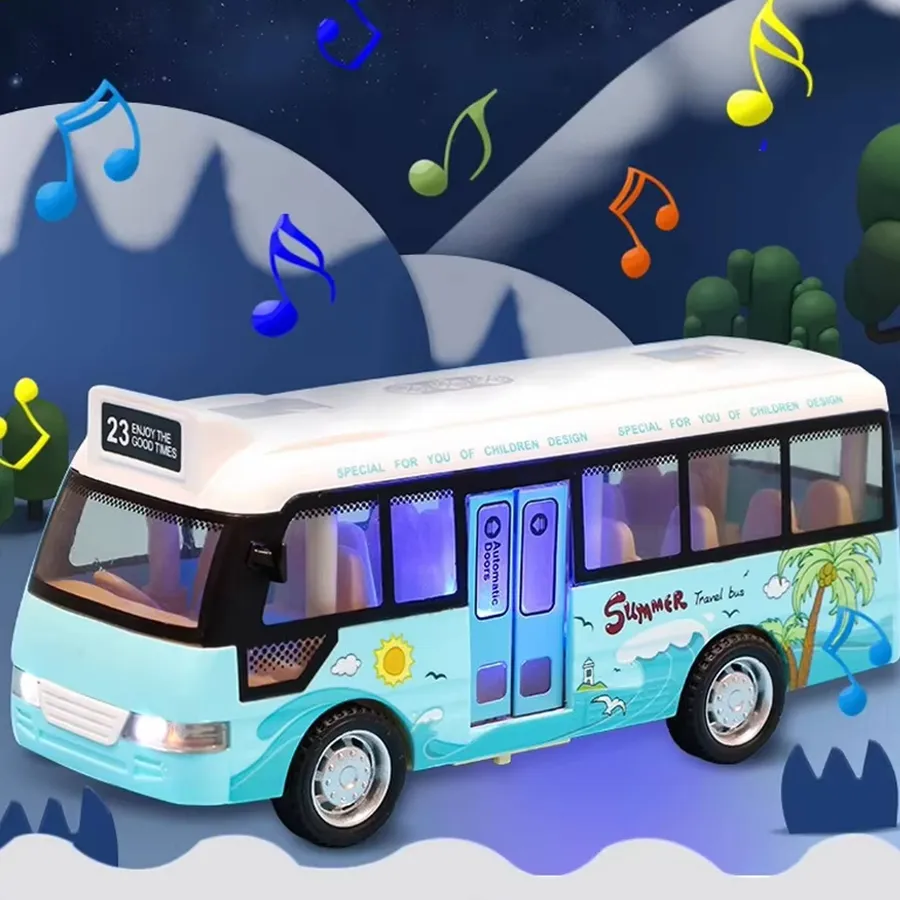 Educational Musical Simulation School Bus For Kids-Assorted — wholesale Toys & Games by the case