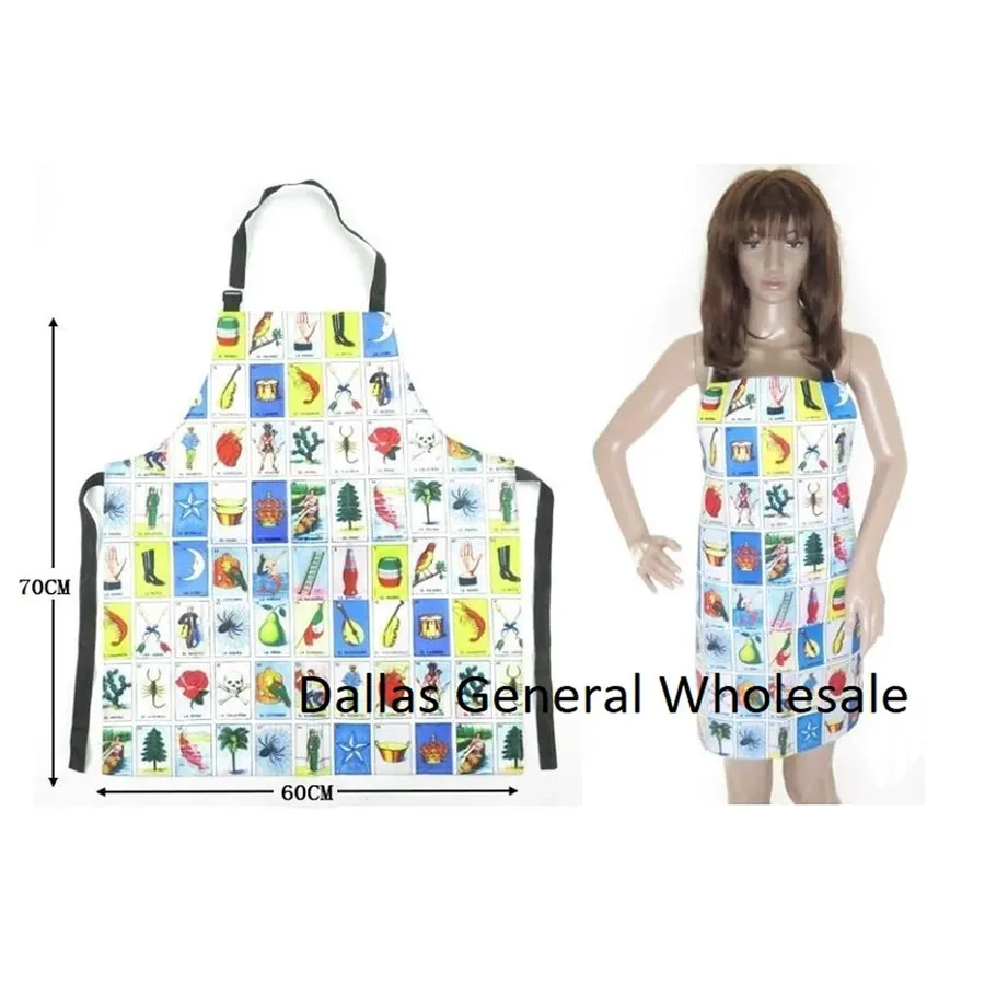 La Loteria Apron — wholesale Kitchen & Drinkware by the case