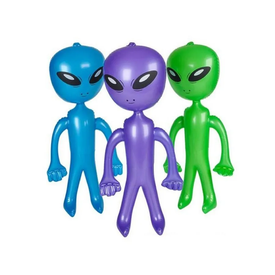 Alien Inflate Toy 24 inch — wholesale Toys & Games by the case
